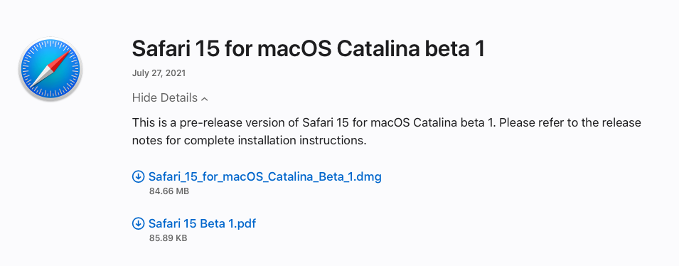 install safari for mac